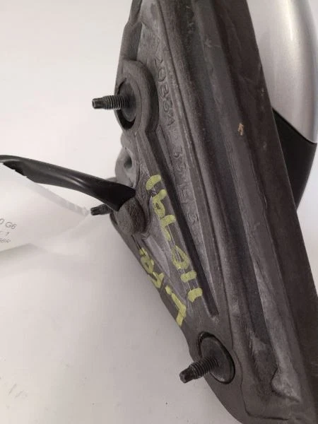 Espejo retrovisor lateral del conductor Pontiac G6 LH 2008-10 sedán eléctrico manual plegable plateado  Foto 4 de 4