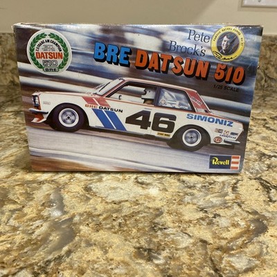 1973 Pete Brock 2-Time Champ Bre Datsun 510 Revell Monogram 1/25 Scale Model Kit