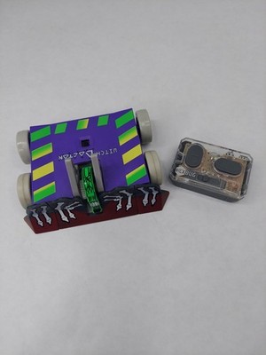Tested Works!! HEXBUG BattleBots Single - Witch Doctor Battle Bot with Remote 