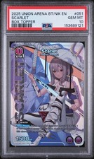 PSA 10 Scarlet ENGLISH Union Arena Nikke TCG