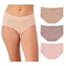 Maidenform Everyday Luxe Bikini Pantie 3 Pack Style DM3TKB Size 7 Large NWT
