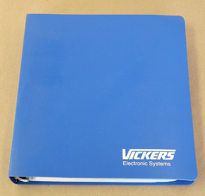 VICKERS VFS5 SPINDLE DRIVE MANUAL FOR VICKERS ELECTRONIC SYSTEMS BDS5 DRIVES