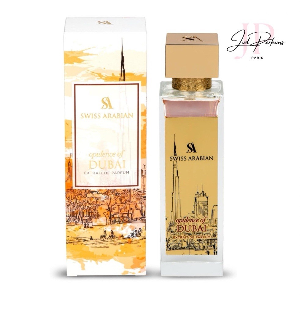 Opulence Of Dubai parfum de soirée mixte Swiss Arabian 100ml pour vos événements chic