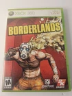 Borderlands with manual and case - Xbox 360 cib