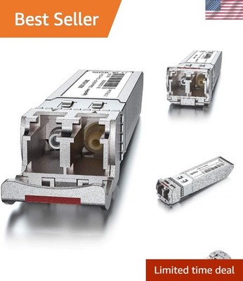 Trusted 10G SFP+ Transceiver - 1310nm, Compatible with Meraki, Ubiquiti, & More