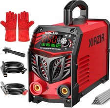 Image of 250Amp ARC Welding Machine, Dual Voltage 110V/220V IGBT Inverter with Large LED