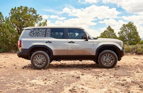 Precut Window Decals Fit 2024+Land Cruiser– LC250 Gx550 Side Leopard Print