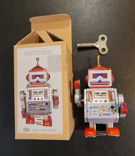 Mini Toy Robot. In Box. 4" Tall.