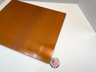 Ultem PEI 1000 Natural Sheet 1/4'' Thick x 12.00'' Wide x 12.00'' Length