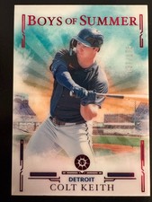 2025 Panini Boys of Summer - Colt Keith, Colt Keith #46 Red /175