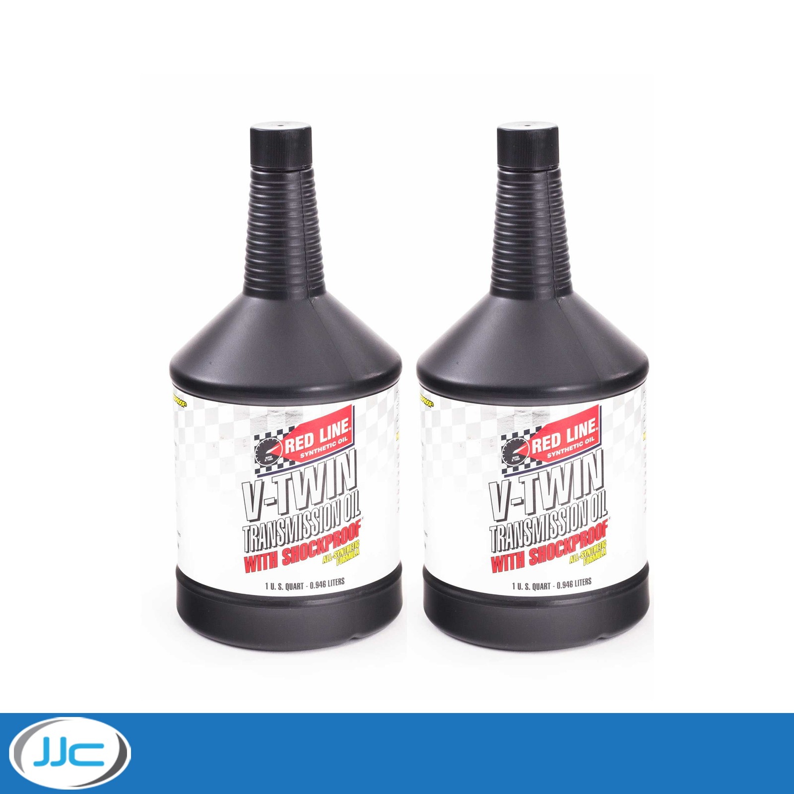 2 x 1 Quart (0.946L) - Red Line V-Twin Motorbike Gear Oil With Shockproof Fluid