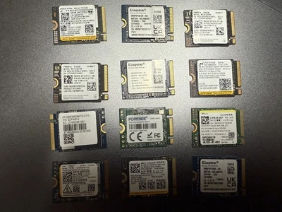 New SSD 2230 Steam Deck Kingston Samsung Phison Kioxia Micron 64/256/512GB/1TB