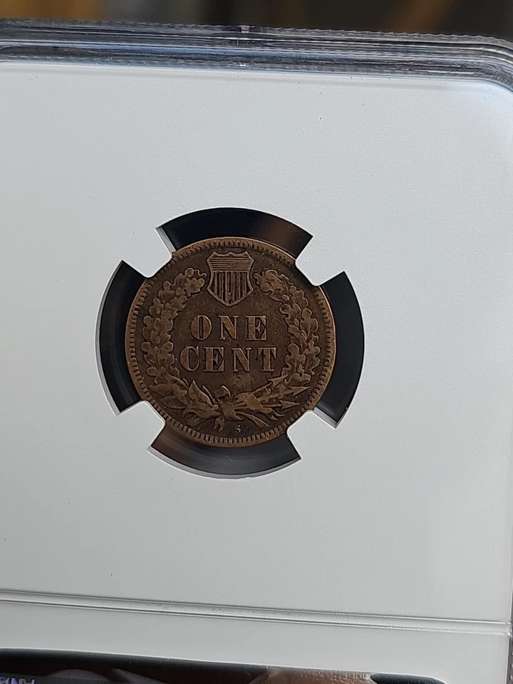 NGC F15 1908-S Indian Cent Choice Tough Key San Francisco Date Certified Coin - Image 4 of 4