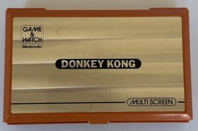 Nintendo Donkey Kong Game & Watch Multi Screen 1982 Vintage Handheld Game Works