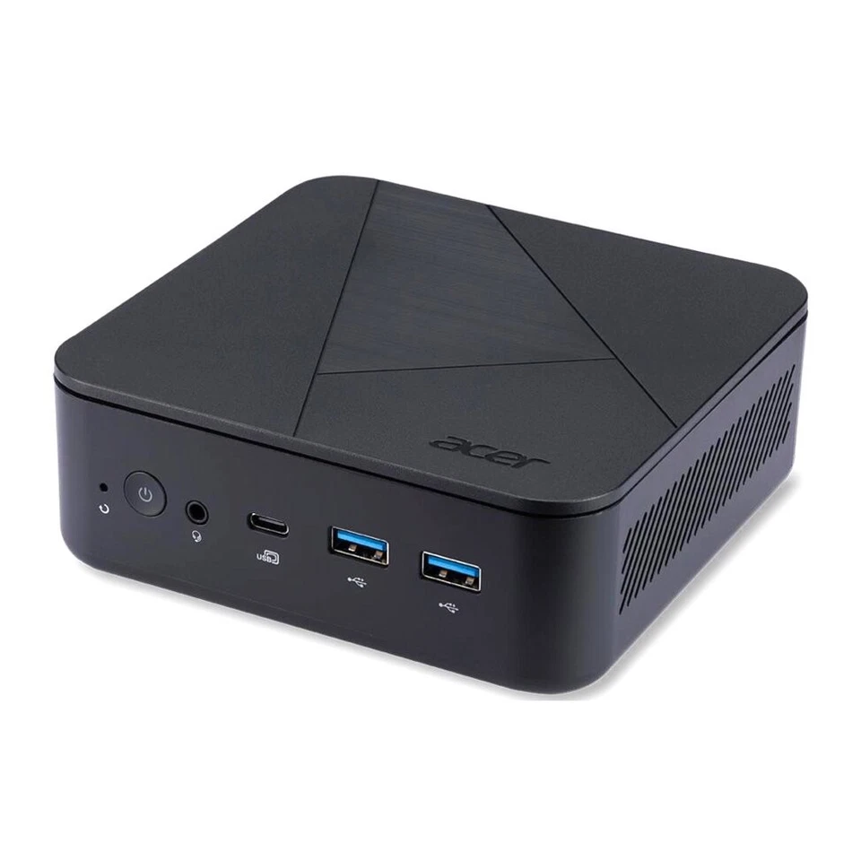 Acer Mini PC Veriton N N1502G-12N0U Nero 4 core 4 thread Wi-Fi 6 - Immagine 2 di 4