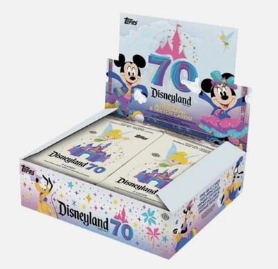 2025 Topps Disneyland 70th Anniversary Hobby Box Sealed Presale 3/13