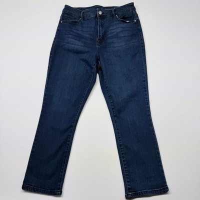 Bold Elements Dangerous Curves Jeans Womens 8 Dark Wash Blue Straight