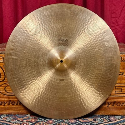 22'' Paiste 1976 Black Label 2002 Ride Cymbal 3026g *Video Demo*