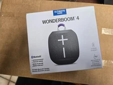 Ultimate Ears WONDERBOOM 4 Wireless Bluetooth Speaker (Black)