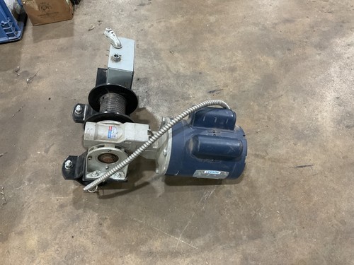 Gear Driven Electric Winch 3/4 Hp 115V Leeson 200.1 FMQ520-200-R-56 #13B47PR3