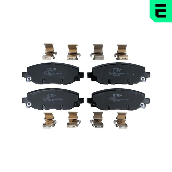 Bremsbelagsatz Scheibenbremse Optimal BP-13019 FüR Jeep Wrangler 4 JL Gdi JL72-image