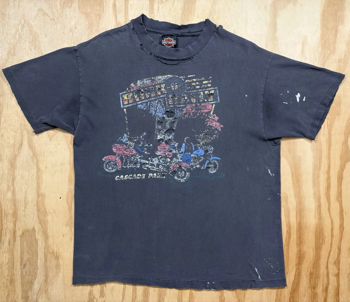 Harley-Davidson 1990s Vintage T-Shirts for Men for sale - eBay