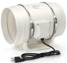 Inline Duct Fan 168W 740 CFM Ventilation Exhaust Blower Fans 8 Inch Duct Fan ...