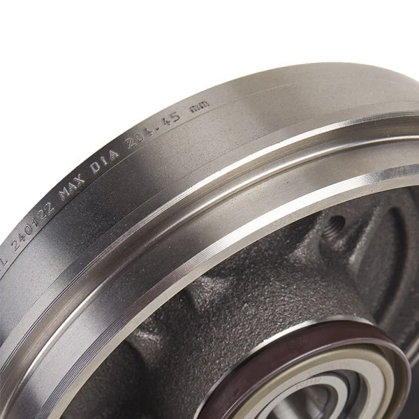 2x DELPHI BFR538 Bremstrommeln Ø203mm Hinten für RENAULT TWINGO II (CN0) - Bild 4 von 4