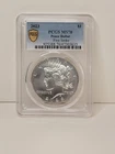 2023 $1 Silver Peace Dollar First Strike PCGS MS 70 Gold Shield