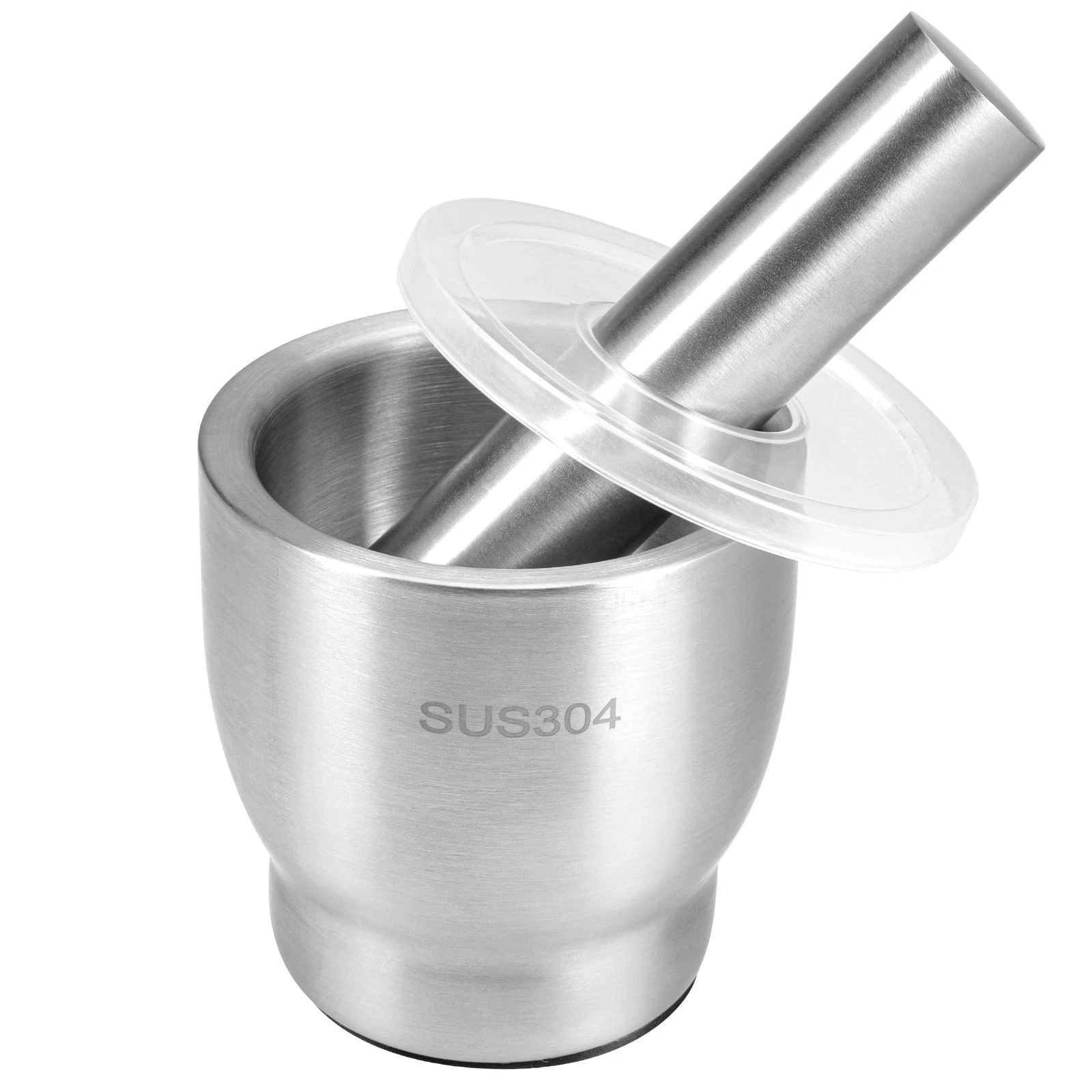 Stainless Steel Mortar and Pestle Set,Herb Crusher,Spice Grinder,Pill Grinder...