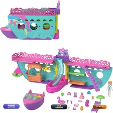 Polly Pocket Unicorn Dream Cruise Portable Playset