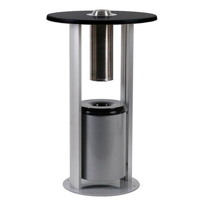 Showdown  Displays Smoking Table Standaschenbecher silber, 1 St.