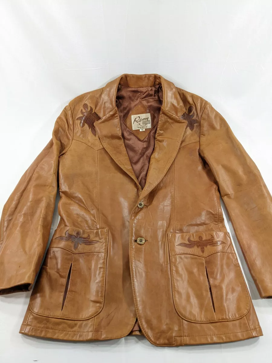 Remy leather shop jacket ebay