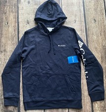 COLUMBIA TREK PULLOVER POCKET HOODIE NAVY BLUE MENS SMALL NEW WITH TAGS