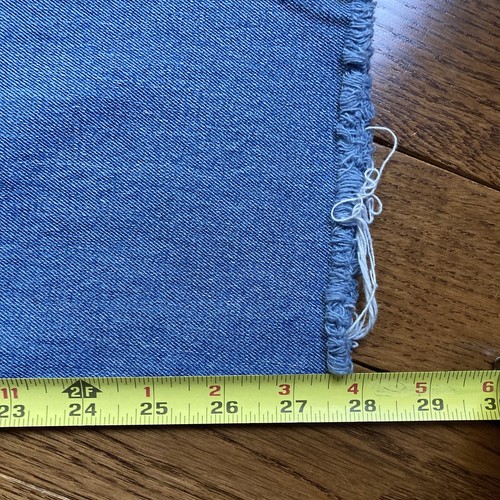Arizona Jeans Womens 18 Relaxed Wide Leg Delgado Cotton Denim Pant 27x28 - Picture 6 of 8