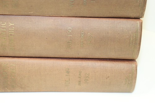 The Atlantic Monthly Bound Books 1932-1933 Volumes 149-151 - Bild 2 von 7