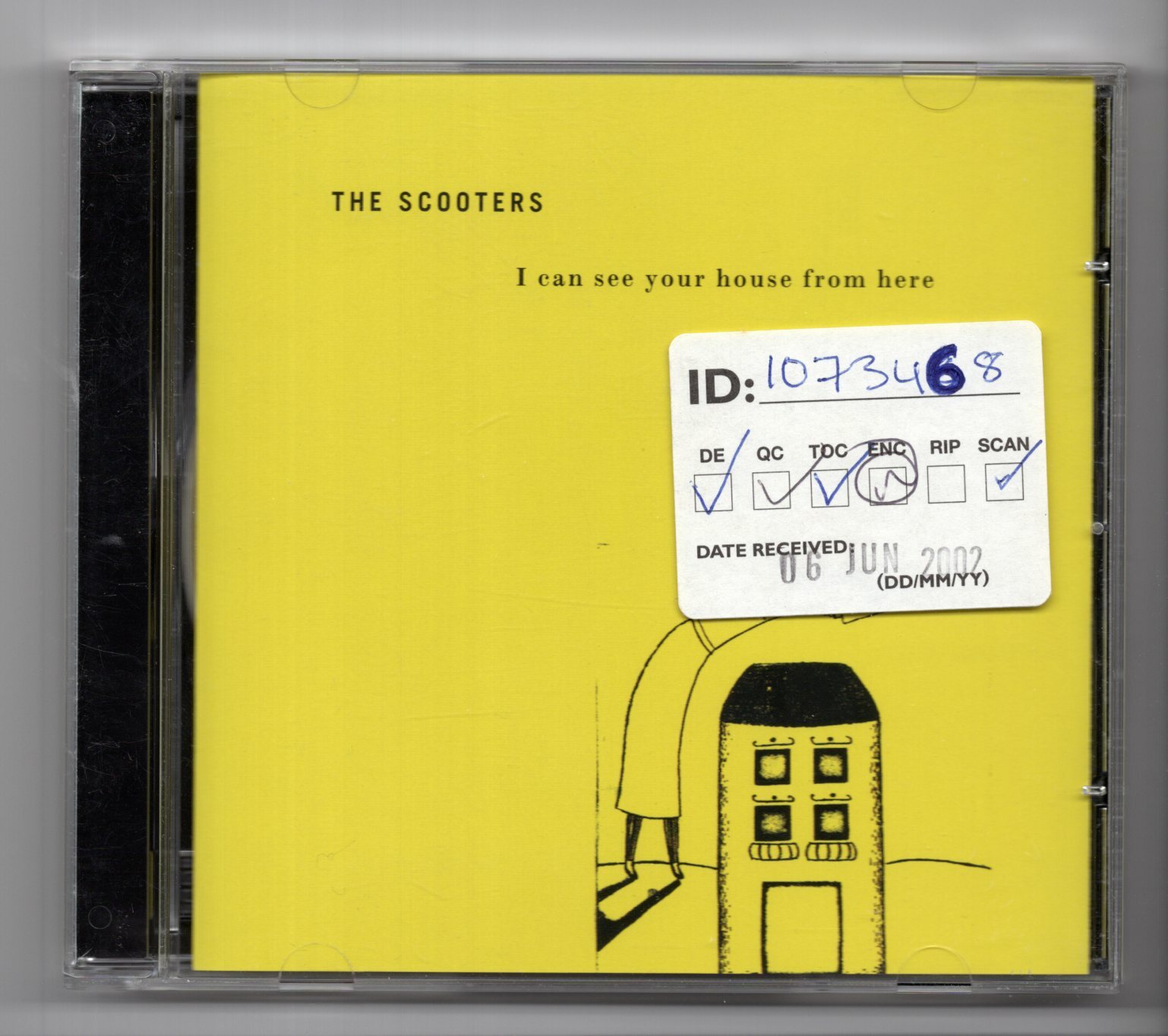 (IX715) The Scooters, I Can See Your House From Here - 2002 CD