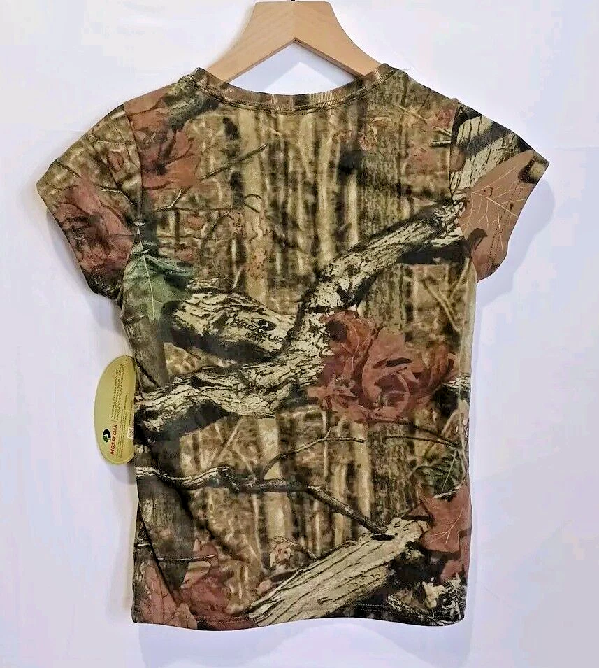 Mossy Oak Break Up Infinity Girls Short Sleeve T- Shirt Size Youth Large New Tag - Image 2 of 4