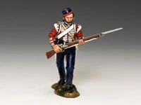 KING & COUNTRY CRIMEAN WAR CR009 BRITISH SOLDIER ADVANCING FORWARD MIB
