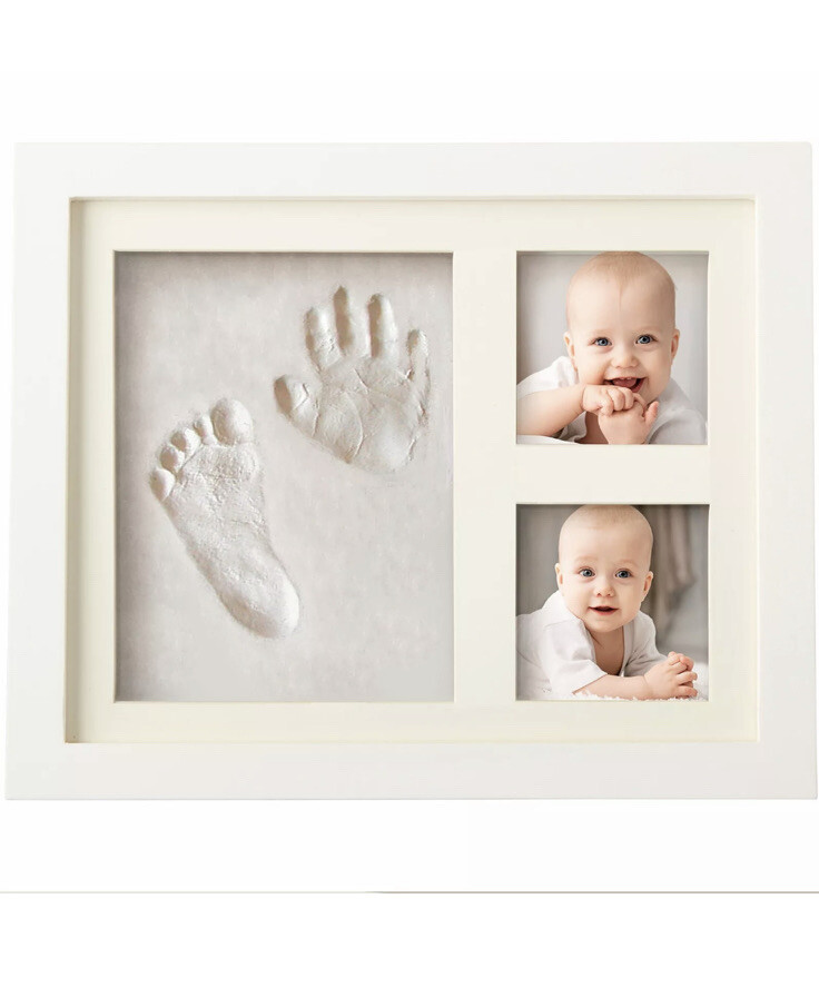 Baby Handprint and Footprint Makers Kit Keepsake For Newborn Boys & Girls, Baby