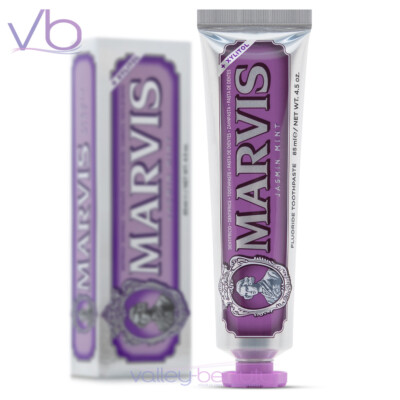MARVIS Jasmin Mint | Italian Luxury Creamy Toothpaste with Sweet Floral Notes