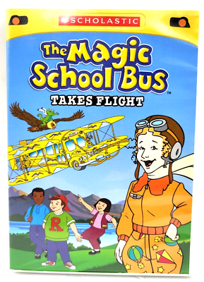 The Magic School Bus Takes Flight DVD Miss Frizzle Scholastic