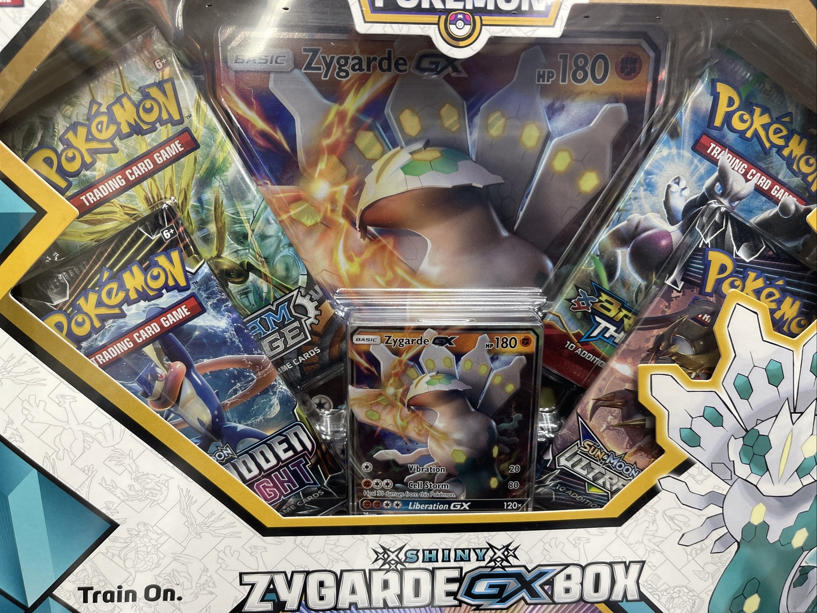 Pokemon BOX Pokemon Lendarios SHINY ZYGARDE-GX Brilhante 40819