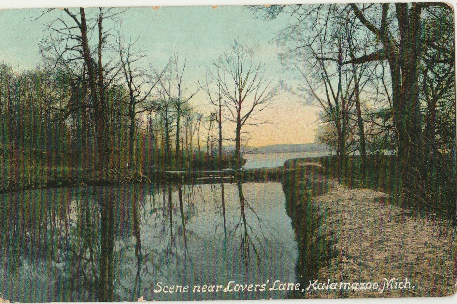 Scene Near Lovers' LaneKalamazooMichiganMI eBay