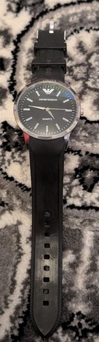 Emporio Armani Watch Mens Black. Working - Picture 2 of 4