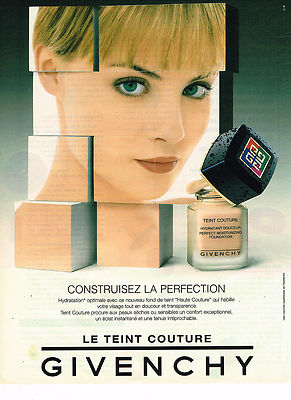 REKLAME WERBUNG 035 1996 GIVECHY Kosmetik LE TEINT COUTURE
