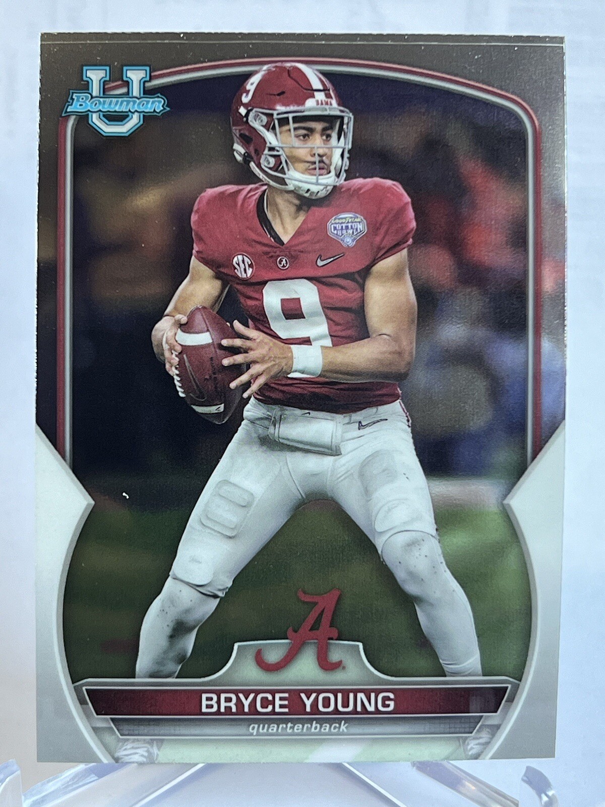 BRYCE YOUNG - 2022 Bowman U Chrome Football #1 Alabama Crimson Tide