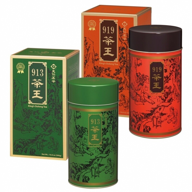茶 King's Oolong Tea 913 天仁茗茶] Ten Ren Tea 913 / 915 / 919 King's Oolong Tea 300g/ Tin