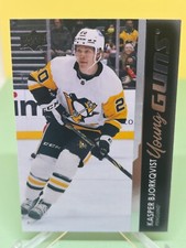 21-22 Kasper Bjorkqvist Rookie Pittsburgh Penguins #714 Upper Deck Young Guns