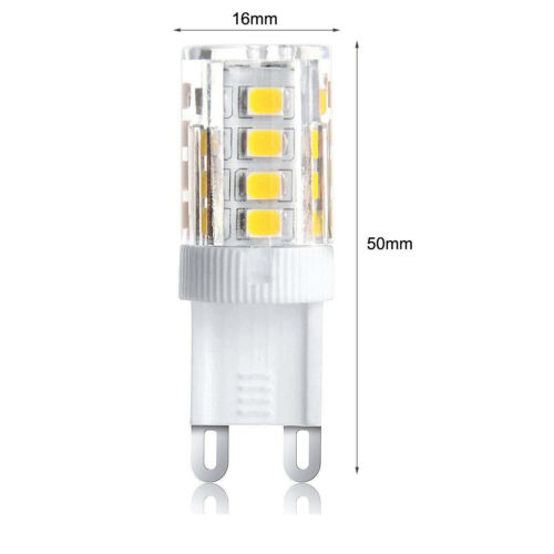 10PCS G9 LED 3W bulb cool white replacement for G9 halogen capsule bulbs UK - Picture 2 of 8